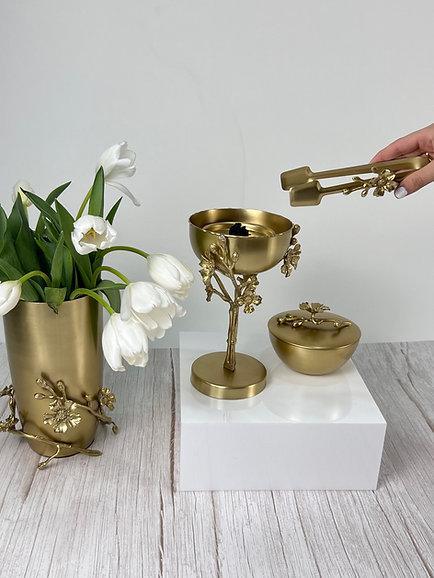 Jasmine 2-Piece Incense Burner (Bukhoor)