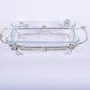 Jasmine Rec. Glass Dish (Nickel-Plated)