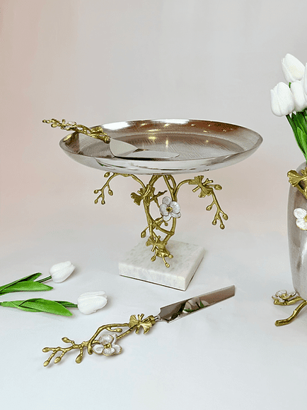 Orchid-Cake-Server-and-Knife-Set2.png Orchid Cake Server and Knife Set
