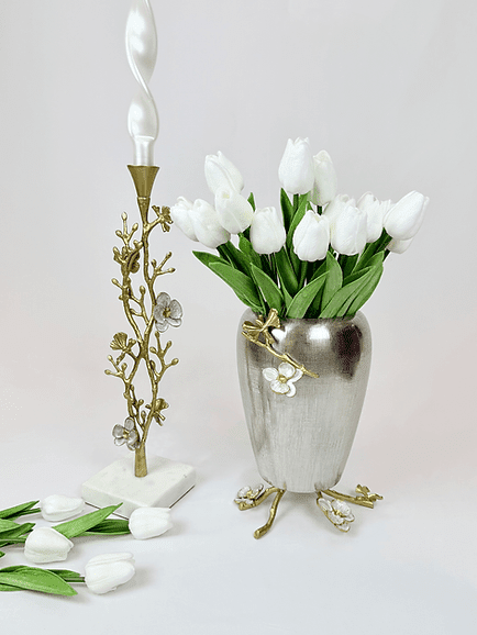 Orchid-Candle-Holder-with-Marble-Base4.png Orchid Candle Holder with Marble Base