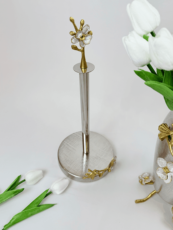 Orchid Paper Towel Holder