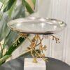 Orchid-Platter-with-Marble-Base3.jpg Orchid Platter with Marble Base