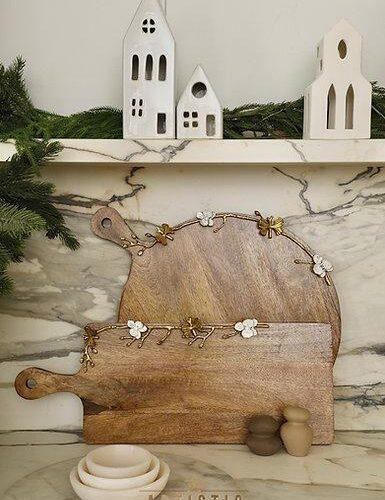 Orchid Round Charcuterie Board