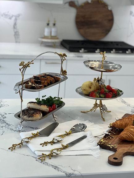 Orchid-Two-Tier-Oval-Platter-Gold3.jpg Orchid Two-Tier Oval Platter (Gold)